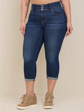 NWOT Torrid Super Soft Crop Jeggings, size 18